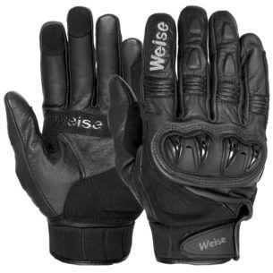 weise gloves leather scooter short gloves 305x305 - The Best Short Motorcycle Gloves