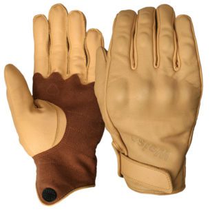 weise gloves leather victory tan brown short cuff motorcycle 305x305 - The Best Short Motorcycle Gloves