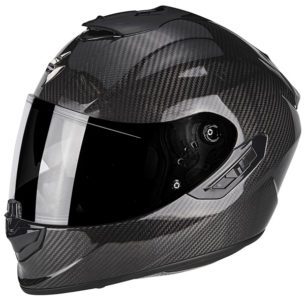 scorpion exo helmet exo 1400 carbon fibre air black 305x305 - Cool motorcycle helmets