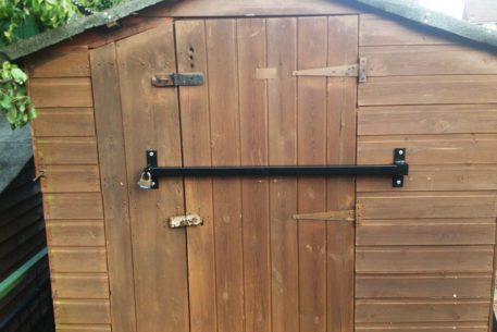 shed bar security 457x305 - The Best Motorcycle Sheds