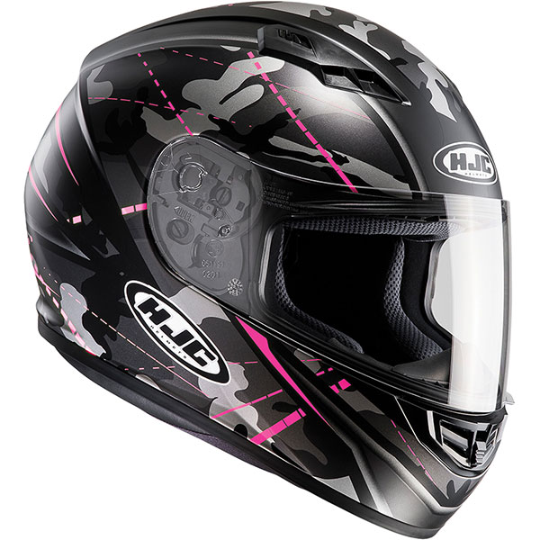hjc helmet cs 15 songtan black pink - Pink Motorcycle Helmets Showcase
