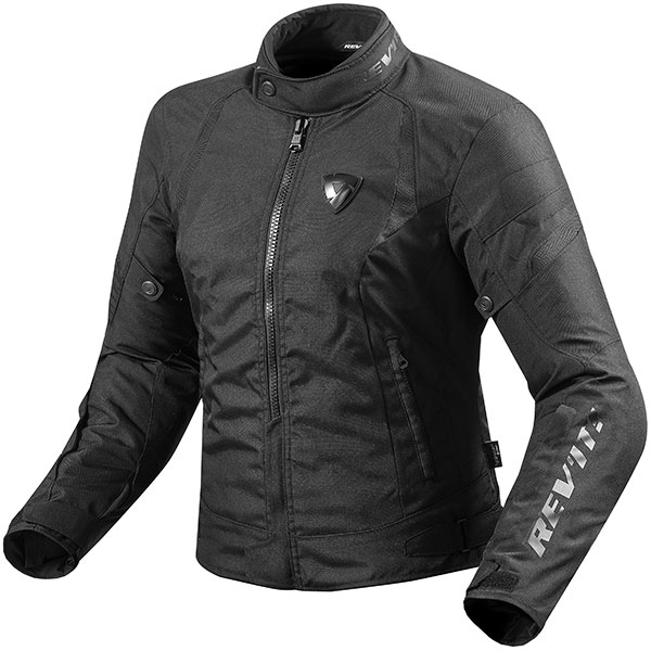 rev it ladies jacket textile jupiter 2 black fjt220 - Ladies Motorcycle Jackets Guide