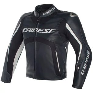 dainese leather jacket d air misano black black white 305x305 - Motorcycle Airbag Options