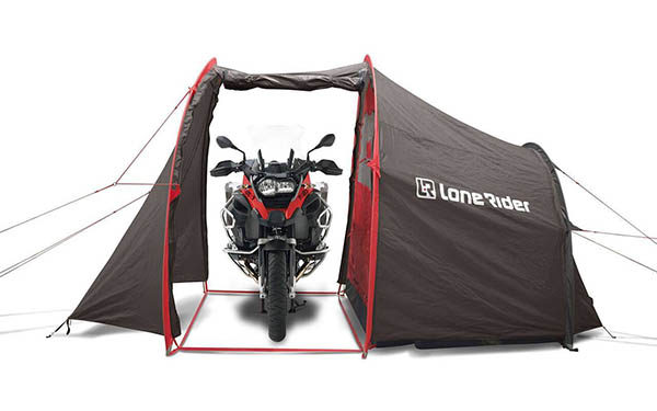lonerider motorcycle tent storage camping - The Best Tents for Bikers