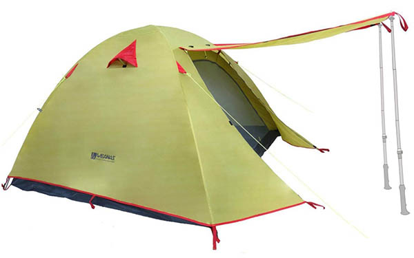 sehrgo waterproof tent backpack - The Best Tents for Bikers