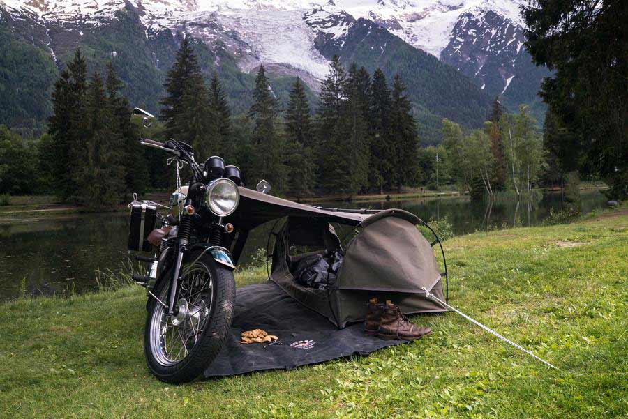 wingman of the road goose motorcycle tent - The Best Tents for Bikers