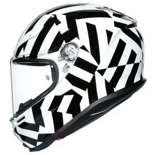 agv helmet k6 secret black white cool motorycle helmet 305x305 - Cool motorcycle helmets
