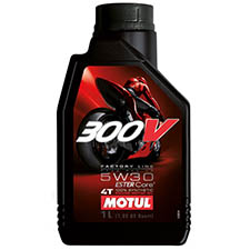 motul oil 4 stroke 300v 5w 30 factory line motorbike engine oil - Triumph Motorcycles Engine Oil Selector
