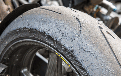 hot tear motorcycle tyre wear - The Best Motorcycle Trackday tyres