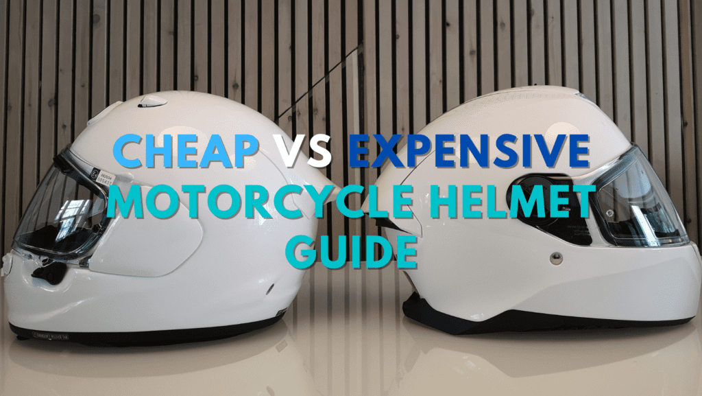 cheap vs expensive motorcycle helmet guide 1024x577 - Comparing a cheap and expensive motorcycle helmet